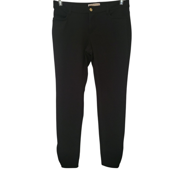Michael By Michael Kors Side Zip Pants Black sz 6 - Picture 1 of 4